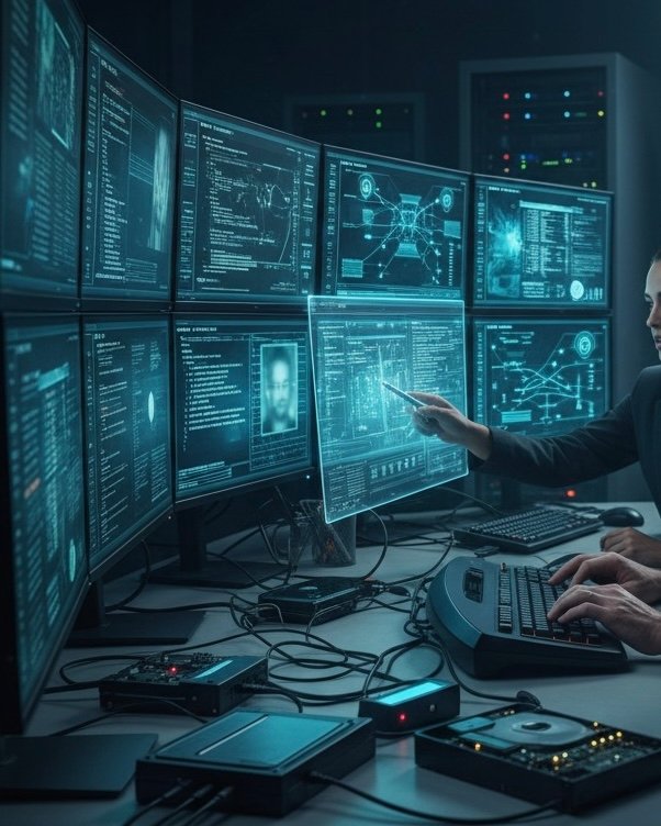 Trabajo con pruebas digitales en un caso de delito informático